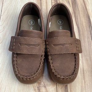 Cat and jack tan loafers size toddler 9